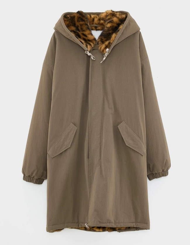 Bellerose laos coat - sage back