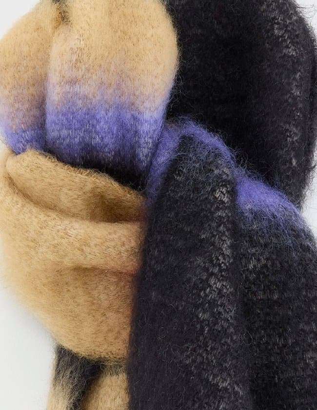 Bellerose mylia scarf - stripe detail