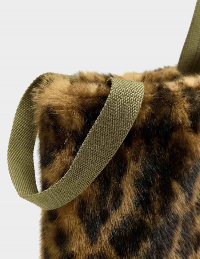 Bellerose hommie bag - faux fur back