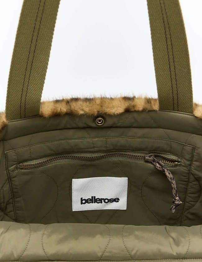 Bellerose hommie bag - faux fur side