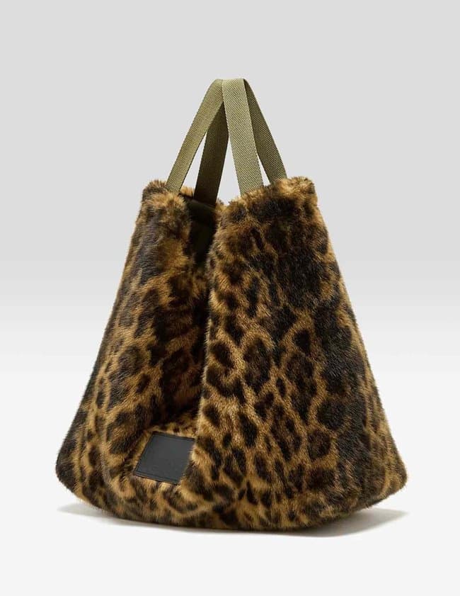 Bellerose hommie bag - faux fur detail