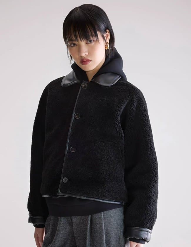 Bellerose josh jacket - black