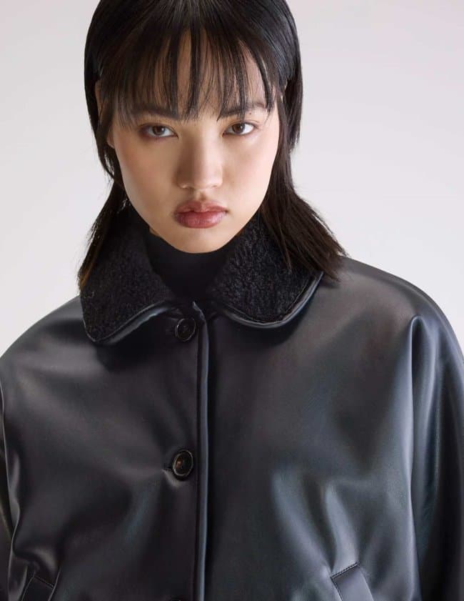 Bellerose josh jacket - black side