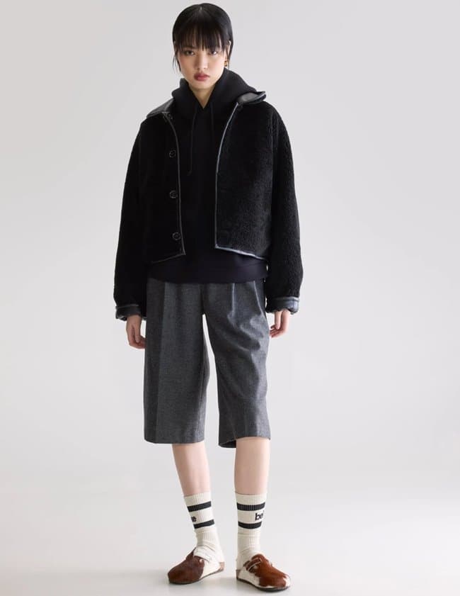 Bellerose josh jacket - black detail