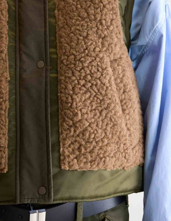 Bellerose jensa gilet - khaki model