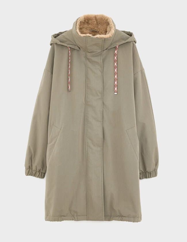 Bellerose jade coat - dust back