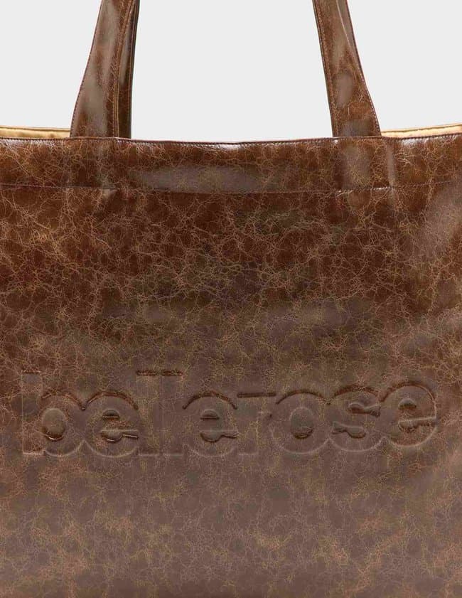 Bellerose hette bag - mokka detail