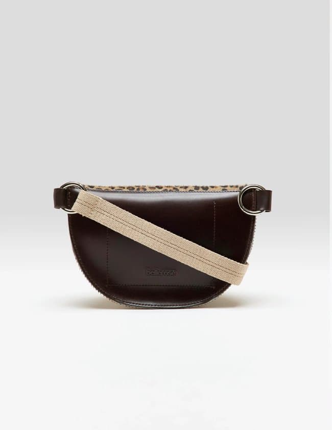 Bellerose rosie bag - animal print detail