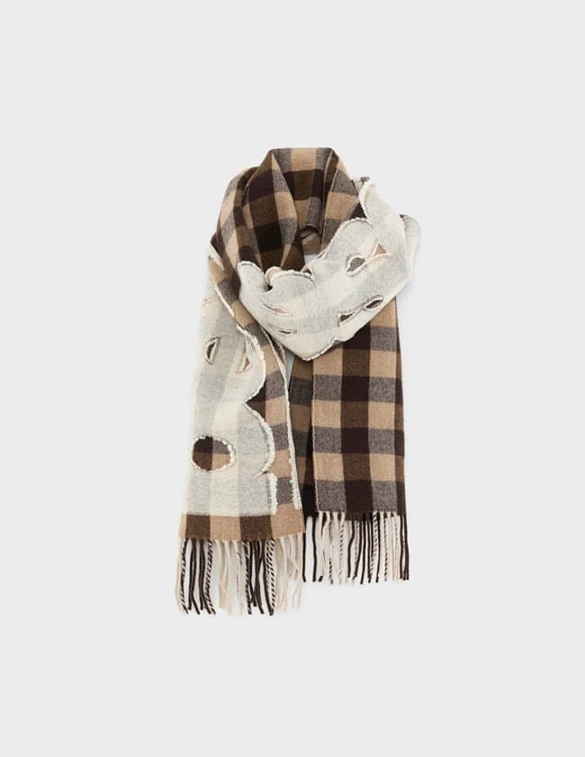 Bellerose mut scarf - display back