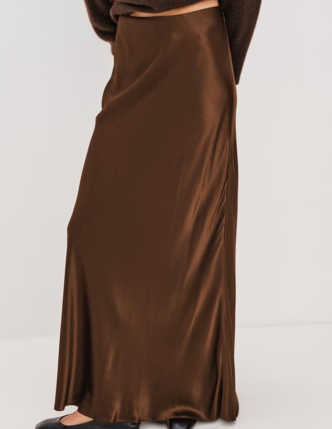 Rails romina skirt - espresso back