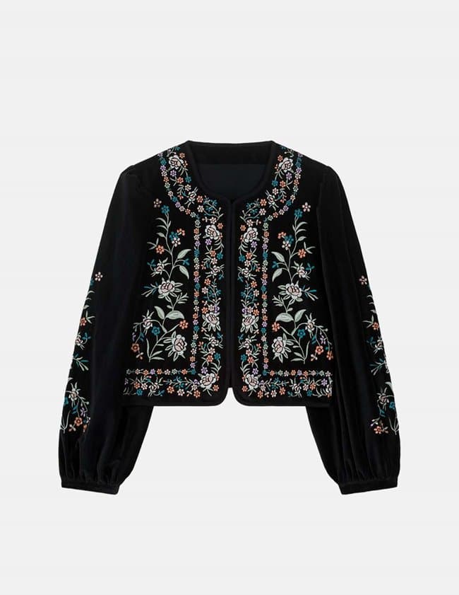 Louise Misha duras jacket - black back