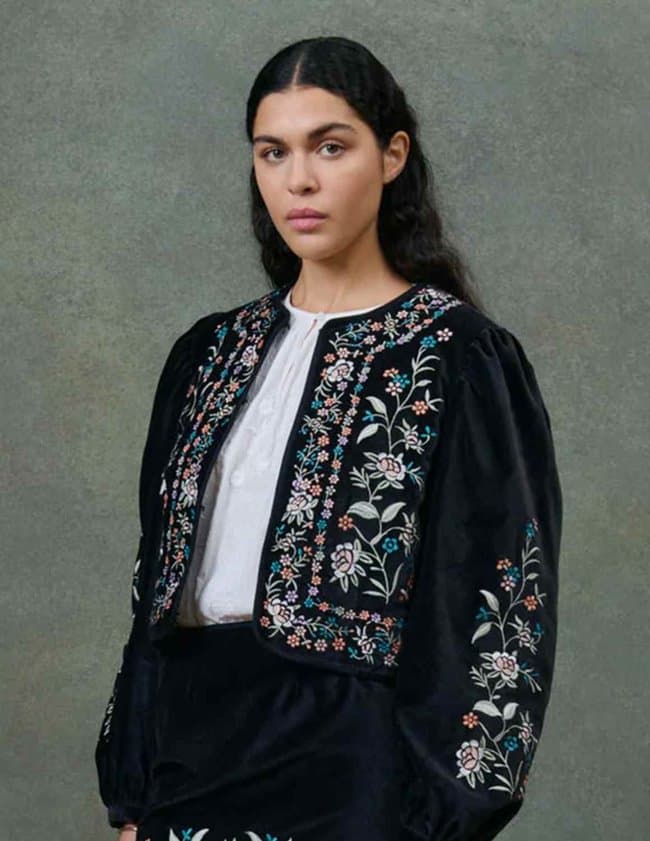 Louise Misha duras jacket - black