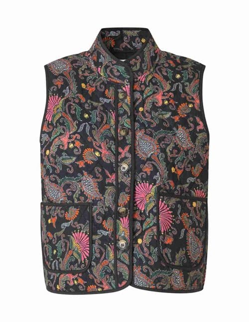 Lollys Laundry cairoll gilet - black
