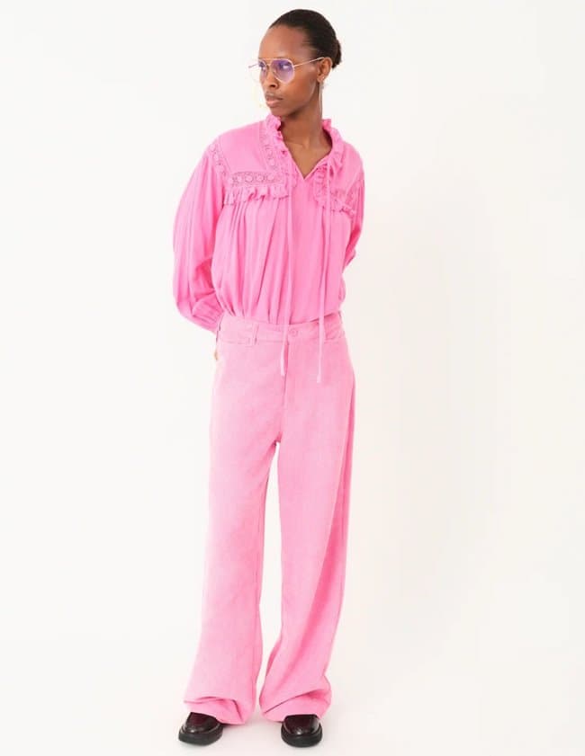 Lollys Laundry gemmall shirt - pink side