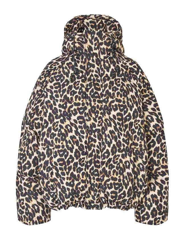 Lollys Laundry shelbyll jacket - leopard print back
