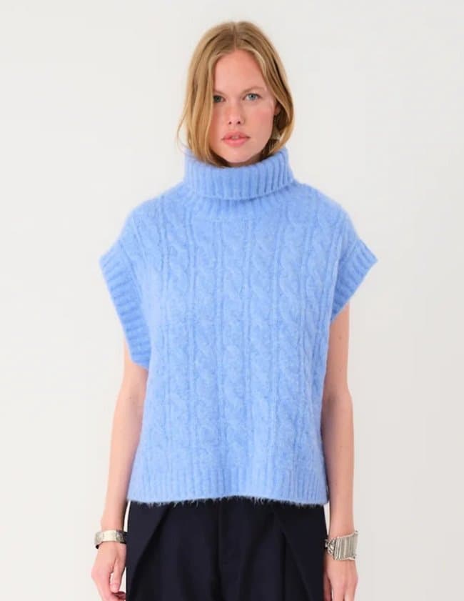 Lollys Laundry fresnoll jumper - blue