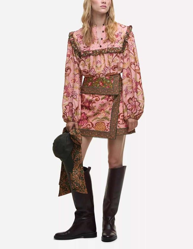 Barbour cami blouse - pink model