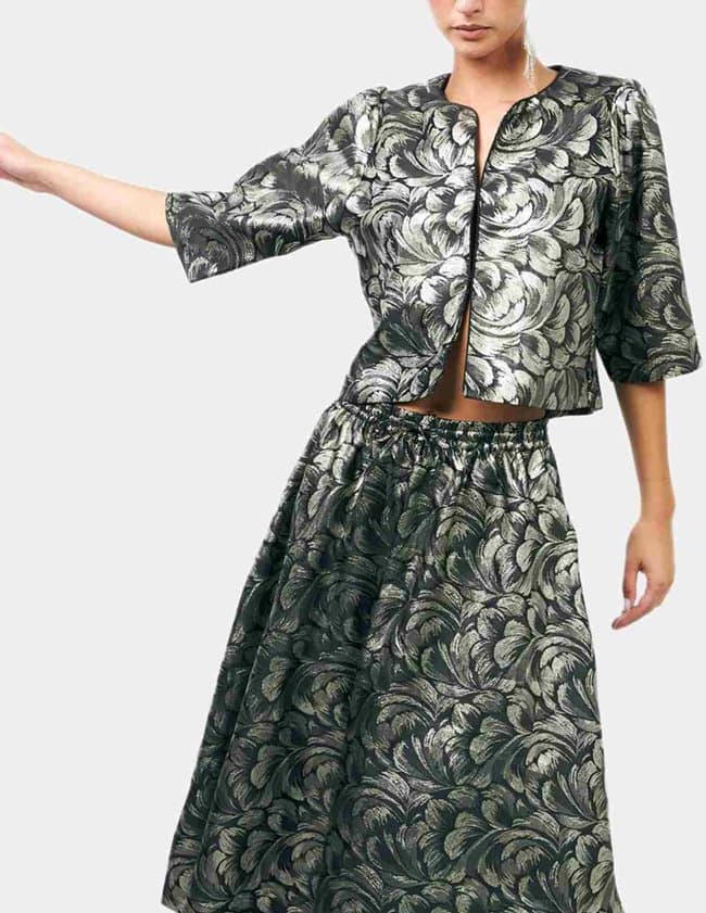 Lollys Laundry catalinall skirt - silver back