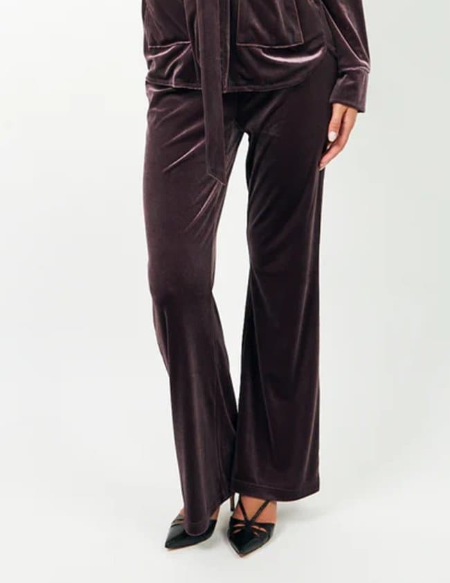 Lollys Laundry caseyll trouser - lavender detail