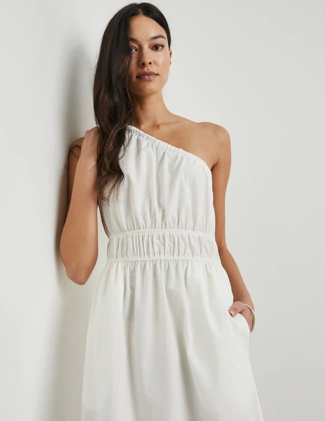 Rails selani dress - white back