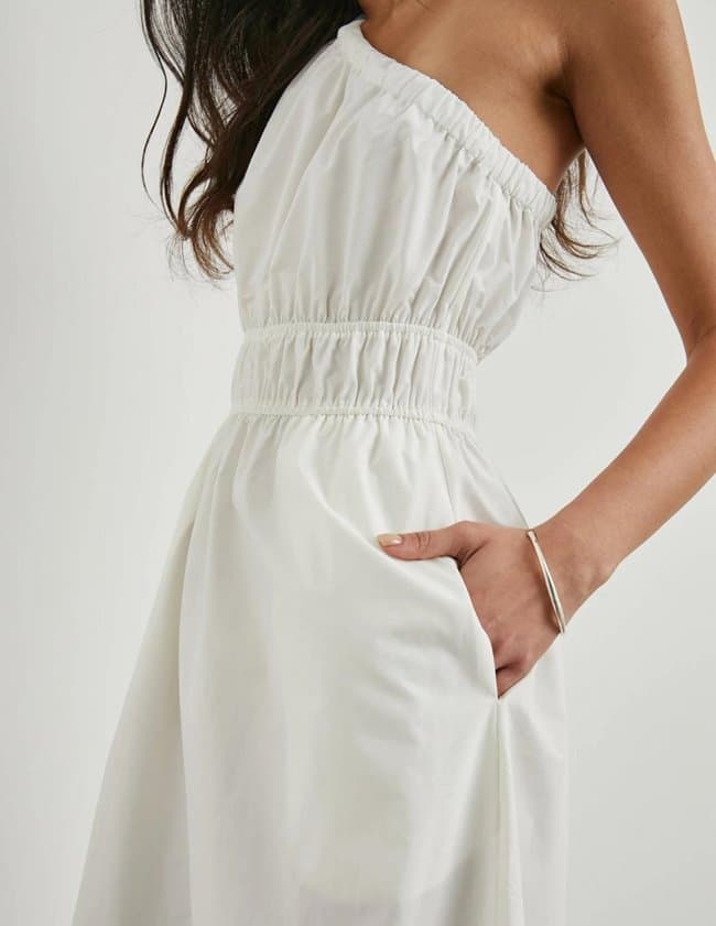Rails selani dress - white detail