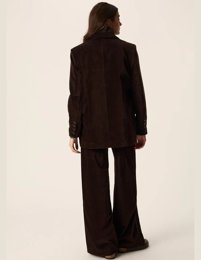 Des Petits Hauts ephyria jacket - coffee model