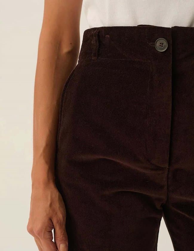 Des Petits Hauts ephyre trousers - coffee side