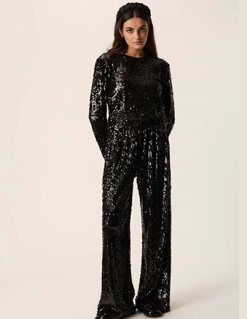 Des Petits Hauts isabela trousers - black