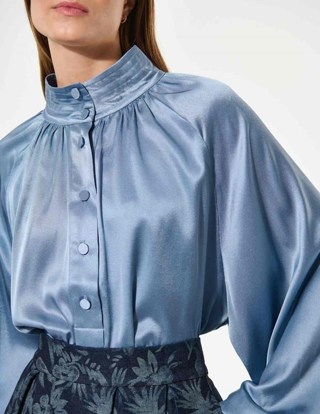 Dea Kudibal nicoladea blouse - harbour detail