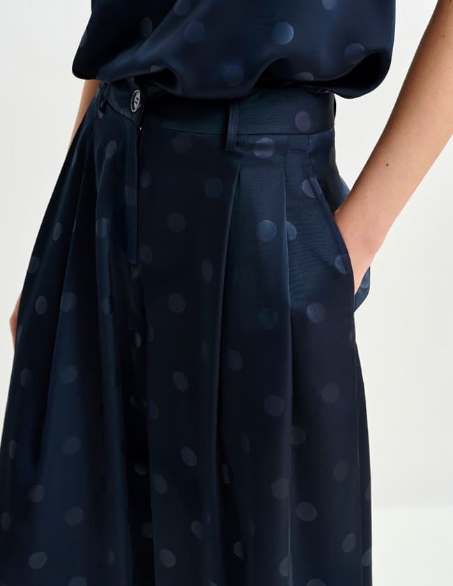 Essentiel Antwerp ipants trousers - navy detail