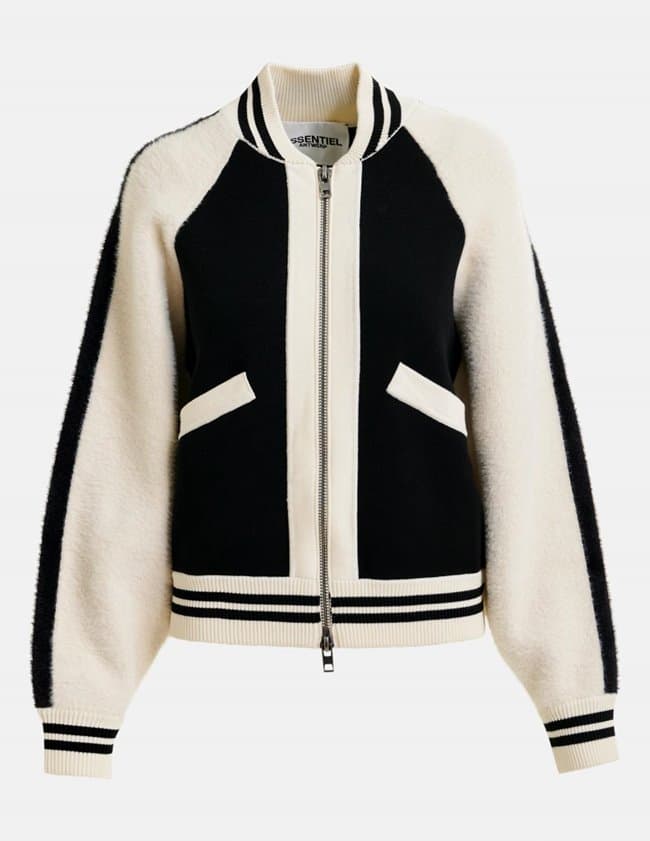 Essentiel Antwerp idol jacket - black back