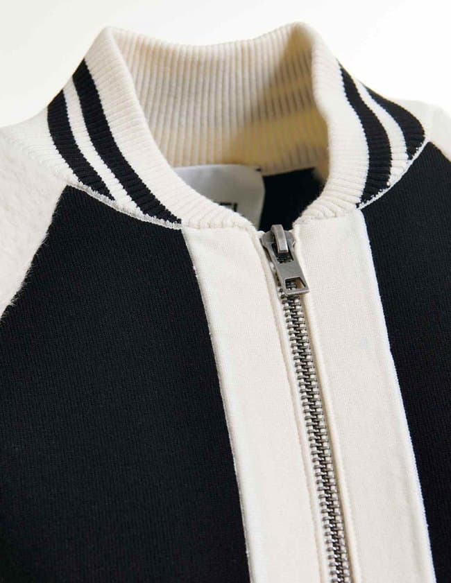 Essentiel Antwerp idol jacket - black model