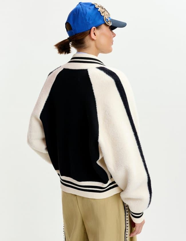 Essentiel Antwerp idol jacket - black detail