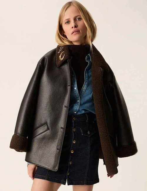 Des Petits Hauts yulia coat - coffee