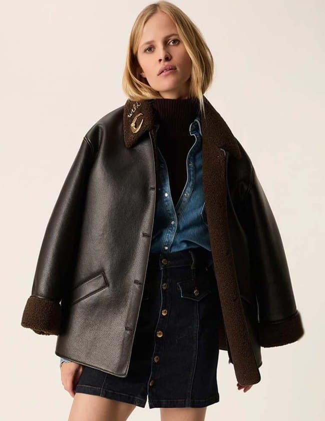 Des Petits Hauts yulia coat - coffee