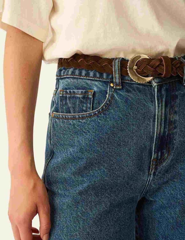 Des Petits Hauts nefle belt - chocolate