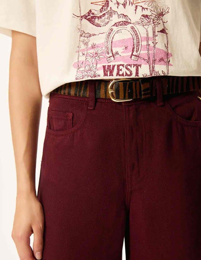 Des Petits Hauts martino belt - tiger