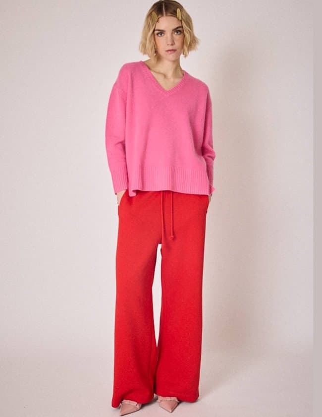 Absolut Cashmere livia jumper - candy side