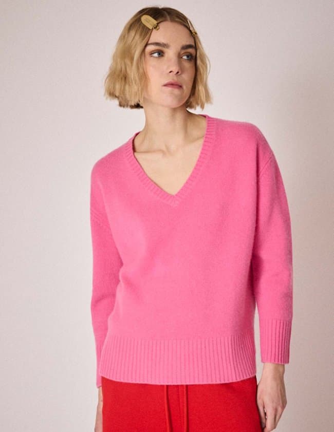 Absolut Cashmere livia jumper - candy back