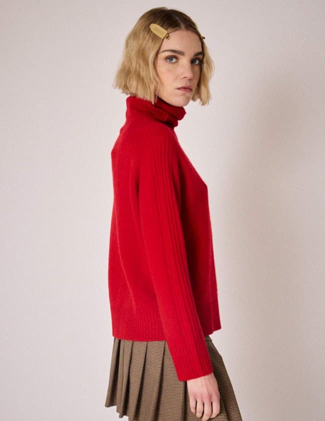 Absolut Cashmere sylviana jumper - poppy back