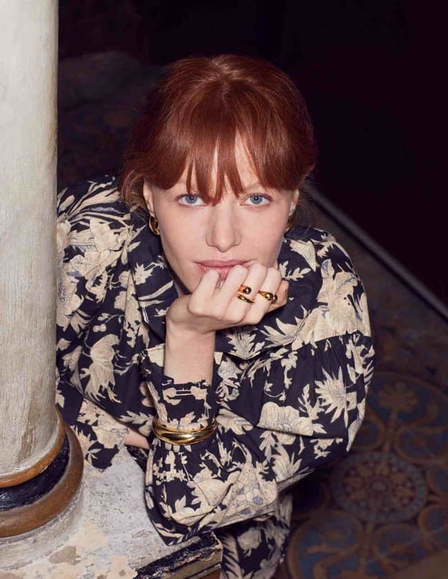 Feeka louison blouse - black side