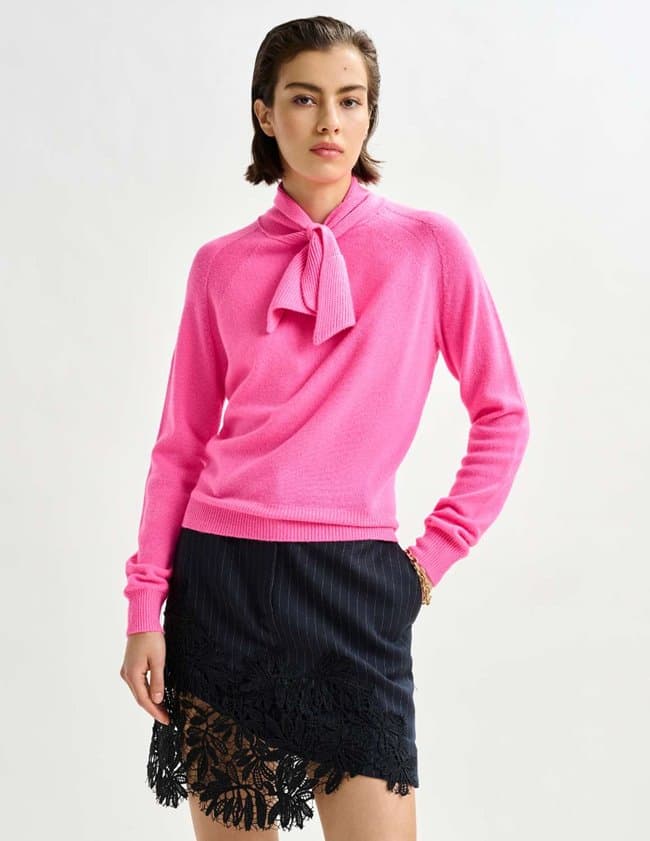 Essentiel Antwerp invited jumper - pink