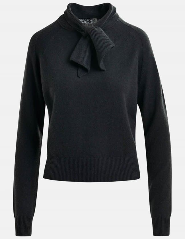 Essentiel Antwerp invited jumper - black back