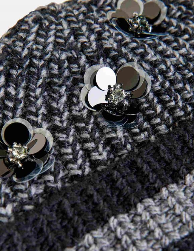 Essentiel Antwerp ishadow hat - charcoal detail