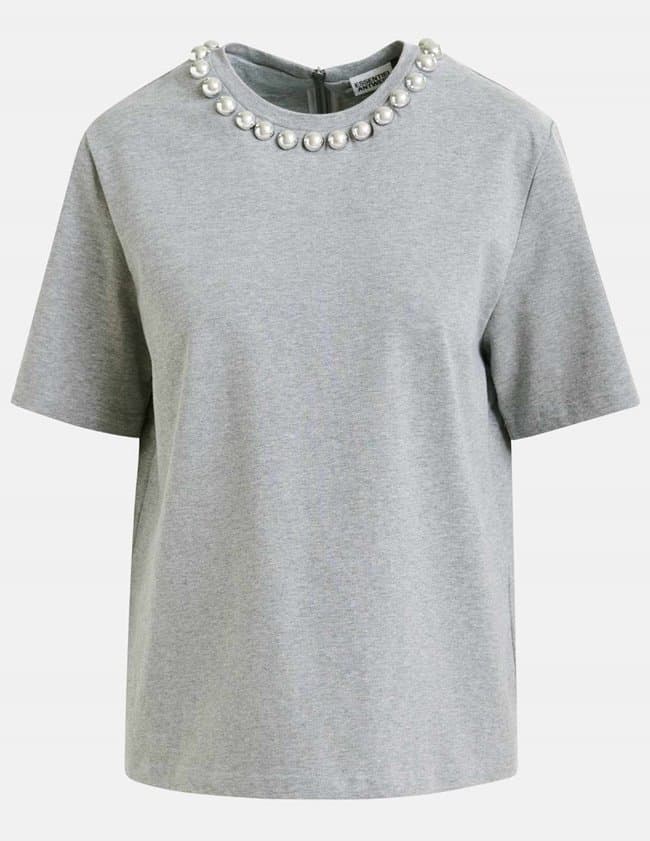Essentiel Antwerp intenso t - shirt - grey back