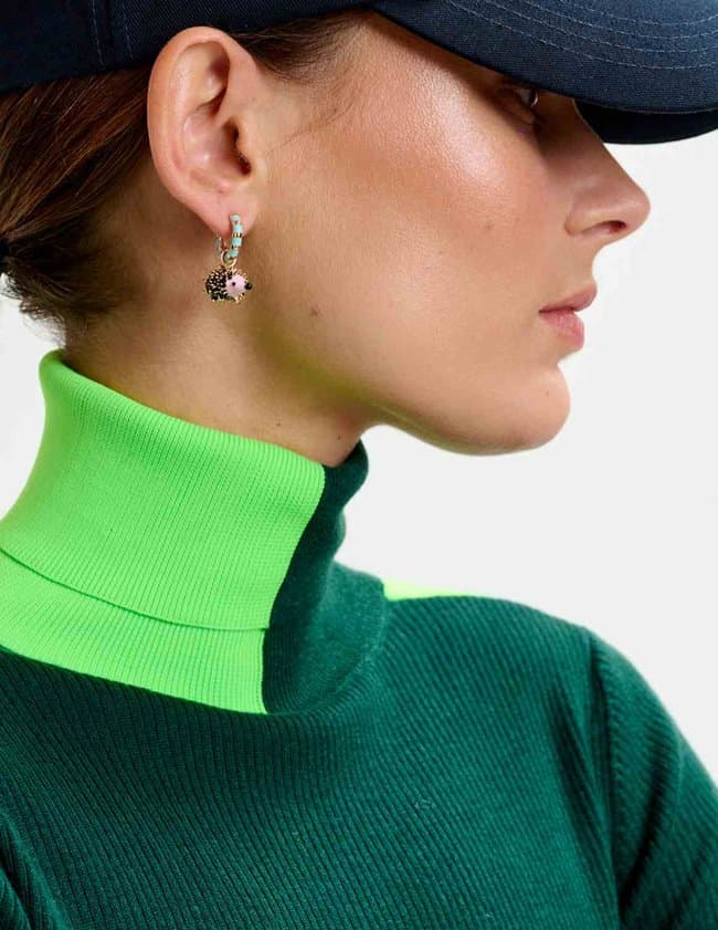 Essentiel Antwerp ilife earrings - hedgehog back