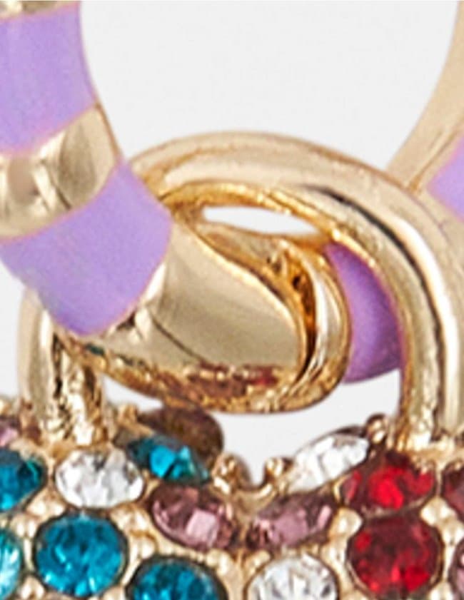 Essentiel Antwerp irnaud earrings - heart detail