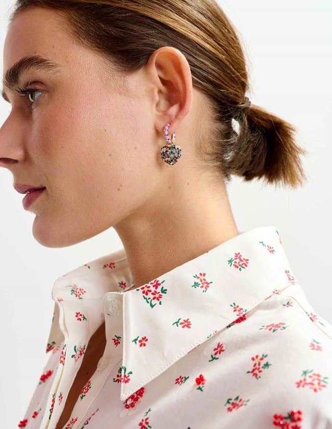 Essentiel Antwerp irnaud earrings - heart side