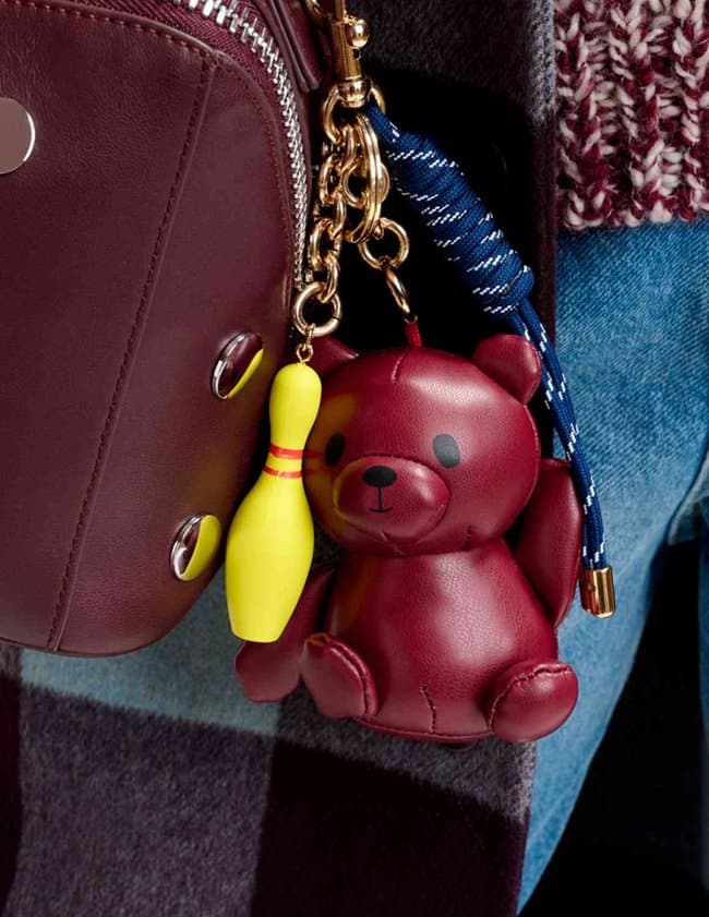 Essentiel Antwerp irano keyring - bear side