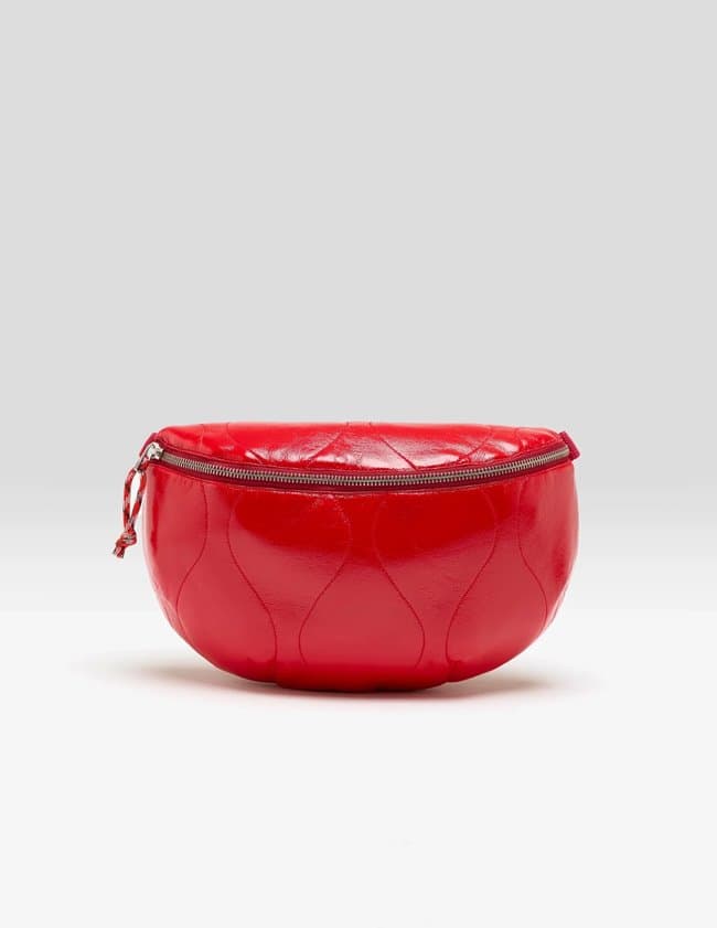 Bellerose hosie bag - sanguine detail